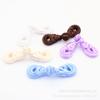 Hebilla Hueca Pipa Hebilla Pipa Ropa Infantil Hanfu Traje Tang Cheongsam Hebilla Decorativa de Tela Personalizable