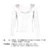 Ropa interior térmica de manga larga con sujetador acolchado para mujer, top interior, liquidación de fin de temporada