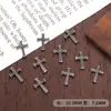 Acessórios de nail art transfronteiriços, cruz estilo escuro, joias de liga retrô da moda, novas decorações de metal para nail art