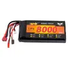 Batería de fosfato de hierro y litio para modelo de avión, 9,9 V/6,6 V, 8000 mAh, 25 C, batería de litio 2S 3S