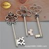 Conjunto de colgante de llave retro directo de fábrica de joyería Yiwu, suministro de accesorios de joyería de comercio electrónico al por mayor