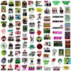 100 Piezas de Pegatinas para Mini Diario de la Banda de Rock Green Day. Pegatinas Decorativas Creativas para Diario DIY Transfronterizas