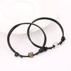 Pulseira Grande de Couro Vermelho com Corda Trançada Criativa DIY Corda de Mão Trançada Joias de Corda Vermelha Loja Online Pulseira Artesanal