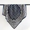 Bufanda Cuadrada Pequeña Estilo Coreano Retro Old Money Patrón de Anacardo Bufanda Chal de Seda Jacquard Nuevo de Verano Estilo Delgado Lazo para el Cabello Cinta para la Cabeza Bufanda para el Cuello
