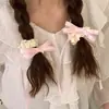 Diadema de Ballet Estilo Niña Dulce con Lazo Cuerda para el Cabello Todo-combinación Atar Cabello Adorno para la Cabeza Estilo Coreano Todo-combinación