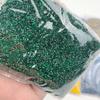 Arte de uñas de cristal brillante, microdiamante mágico, taladro para uñas, polvo de diamante roto, color transparente, bricolaje, base puntiaguda, diamantes de imitación, venta al por mayor