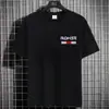 Fabricante Original 2025 Nueva Camiseta de Verano Estampada para Hombre Camiseta de Manga Corta Tendencia de Camiseta Básica Deportiva Casual para Hombre