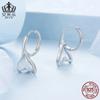 Aifule original colorido fishtail orelha fivela feminino s925 prata esterlina platinado brincos brincos jóias atacado