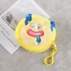 Broche de Peluche de Dibujos Animados Cuerno Monstruo Pequeño Muñeco Colgante Monedero para Niños DIY Bolsita Accesorios para Muñecas Accesorios