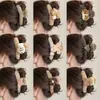 Pinza de Garra de Peluche de Dibujos Animados Dulce para Mujer Pinza para el Cabello de la Parte Posterior de la Cabeza Estilo Coreano Exquisita Pinza de Tiburón Pinza para Moño Pinza de Pelo