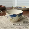 Tigela de Cerâmica Chaozhou Doméstica Pessoal Especial Tigela de Arroz Louça de Mesa High-End Nicho Tigela de Sopa Tigela de Porcelana e Prato Louça de Mesa Utensílios de Cozinha Utensílios para Beber