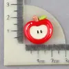 Acessórios de Resina DIY Cereja Materiais para Cola Cremosa DIY Presilhas de Cabelo Fruta Morango Infantil Acessórios para Capa de Celular