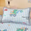 Funda de almohada infantil de seda de hielo de dibujos animados clase A individual 30X50 Verano 2026 Nuevo modelo Refrigerante Funda para núcleo de almohada de seda de hielo