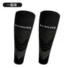 Suporte Combinado para Canela Esportiva Malha de Secagem Rápida Antiderrapante Compressão Mangas para Pernas Fitness Maratona Futebol Pular Corda Meias para Veias Varicosas