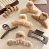 Nuevo Clip de Tiburón Grande Estilo Coreano 2026, Pinza Elegante y Sofisticada para el Cabello para Mujeres, Sensación de Alta Gama, Adecuado para Cabello Grueso