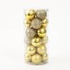 Comércio Exterior Venda Quente Decorações de Árvore de Natal Decorações Penduradas 3/4/6/8cm Barril Bola Brilhante Bola Fosca Bola com Glitter Atacado