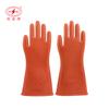 Guantes aislantes de alta tensión Tianjin Shuang'an 12KV guantes de goma para protección eléctrica plana protección laboral electricista