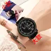 Relógio Estudante Feminina Estilo Coreano Simples ins Estilo Harajuku Simples Tendência Retro Artístico Fresco Versátil Par Casal