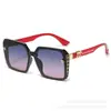 Óculos de Sol Quadrados de Luxo Leve com Proteção UV para Mulheres, Lentes Polarizadas Anti-UV, Proteção Solar, Estilosos, Efeito Emagrecedor para Rostos Grandes 7731