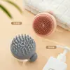 Cepillo para Champú con Dispensador de Líquido, Herramienta para Limpieza y Masaje del Cuero Cabelludo, Rascador para Baño de Mascotas, Directo del Fabricante