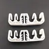 Clip de sujeción universal para mazo de cables de automoción, clip de sujeción limitador de 1 orificio, 2 orificios, 4 orificios, hebilla de nailon