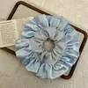 Anillo para el Cabello Doble Cremoso Estilo Ins Coreano Clásico Lindo Color Sólido Chica Dulce Accesorios para el Cabello Plisados Dulces Anillo para el Cabello