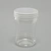 Botella de Barro de Cristal Transparente Mascota Dibujo Animado Garra de Gato Botella de Plástico Nueva Botella de Plástico Espumoso Decoración para Uñas DIY Tarro de Barro de Cristal de Saliva