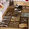 Alfombra Nórdica Transfronteriza Sala de Estar Patrón de Animales Manta Avanzada para Sofá y Mesa de Café Felpudo de Dormitorio Alfombra Moderna de Área Grande
