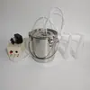 Bico Aspirador de Leite de Cabra Aspirador Pulsante de Leite de Cabra Pequeno Aspirador de Leite para Gado e Cabras Domésticas Aspirador Elétrico de Mamilo