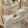 Juego de ropa de cama de cuatro piezas de gasa de doble capa, fresco y elegante, adecuado para camas de dormitorio, lavable a máquina, adecuado para todas las estaciones