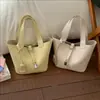 2026 Nova Bolsa Cesta Elegante de Comércio Exterior, Bolsa de Mão Simples e de Alta Qualidade, Bolsa Saco Versátil Popular