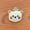 Fabricante de novos acessórios de cabelo de desenho animado com enchimento de algodão estilo coreano, acessórios DIY, pingentes de bolsa, broches e acessórios de vestuário para gatos e cachorros.