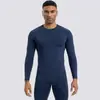 Fabricante Sob Medida Verão Masculino Seda Gelada Manga Longa Gola Redonda Secagem Rápida Roupa para Uso ao Ar Livre, Tops Fitness Justos, Roupas Esportivas para Ciclismo