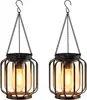 Luz Solar para Tenis Amazon Arte de Hierro Colgante Plano Lámpara Linterna Lámpara Colgante de Red Vintage Luz para Jardín Exterior Patio