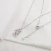 Nova moda 2023 corrente de clavícula de temperamento zircônia cravejada micro urso totalmente cravejado colar feminino colar de alto padrão joias atacado