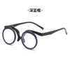 Nuevos lentes de maquillaje multicolores de montura arriba y abajo, prácticos transfronterizos para ancianos, de una sola pieza abatibles, espejo de maquillaje para pesca al por mayor