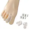 Separador de Dedos de un Orificio de Sebs con Tapón de Esponja para Uso Diurno y Nocturno, Separador de Dedos para Superposición de Hueso Grande del Pie, Separador de Dedos y Protector de Dedos