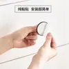 Puxador Sem Furo Autoadesivo para Gaveta Porta de Armário Porta de Vidro Porta de Aço Inoxidável Puxador de Roupeiro Porta de Armário Puxador de Plástico