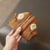 Botas de Nieve para Niños Invierno Nuevos Zapatos de Algodón de Dibujos Animados para Niños Forro de Felpa Engrosados Antideslizantes Cálidos Zapatos de Algodón Grandes para Bebé Niña