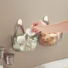 Cesta de Almacenamiento para Jengibre y Ajo Montada en la Pared para el Hogar, Cesta de Almacenamiento de Gran Capacidad para Cocina, Cosméticos, Baño, Oficina, Cesta de Almacenamiento sin Marcas