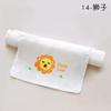 Toalha de Bebê para Jardim de Infância Tipo Gaze Algodão Puro Absorvente de Suor para Meninos e Meninas, Toalha Respirável e Seca Absorvente de Suor