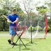 Red de bateo de béisbol, recolector de pelotas de béisbol, soporte para batear, red de bateo, red para lanzador, entrenador de béisbol, deportes de team building