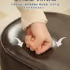 Banquillo Bajo para el Hogar, Taburete Pequeño de Madera Maciza, Reposapiés para Mesa de Café de Sala de Estar o Sofá, Taburete Cuadrado Sencillo, Taburete para Cambiarse los Zapatos en la Entrada, Banco para Niños
