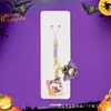 Amazon Halloween Llavero Colgante de Terror Calavera Fantasma Dibujo Animado Calabaza Gato Colgante para Bolsa Lanyard
