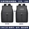 Mochila para Hombre Nueva Mochila Casual Simple Versátil con Logotipo Estampado de Gran Capacidad Multifuncional para Viaje