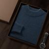 Suéter de Cachemira Grueso de Cuello Alto Medio para Otoño e Invierno para Hombre, Holgado, Casual, de Negocios, Suéter Tejido de Cachemira, Camisa Básica Versátil