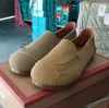 Sapatos Doudou Novos Foscos Antiderrapantes Casuais Sola Macia Antiderrapante para Mulheres e Mães Sapatos de Trabalho Camurça