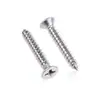 Tornillos Autorroscantes de Cabeza Avellanada de Acero Inoxidable 304 Tornillos Pequeños de Precisión Tornillos Autorroscantes de Cabeza Plana M2 M3 M4 M5