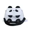 Bolsa de Felpa de Panda para Mujer 2026 Modelo Nuevo Bolso de Hombro Cruzado Mochila de Peluche Bolsa de Dibujos Animados Linda