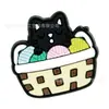 Diapositivas para Zapatos Serie Gato de Dibujos Animados Transfronterizas, Accesorios para Zapatos Mascotas Lindas DIY, Decoraciones para Zapatos de Goma Suave PVC
